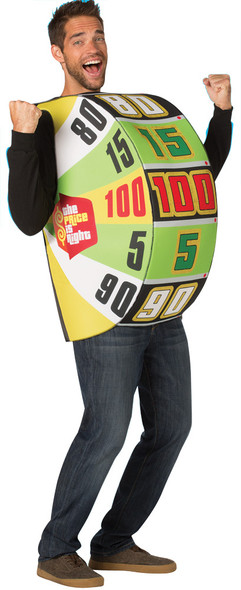 Men's The Price Is Right Big Wheel Adult Costume