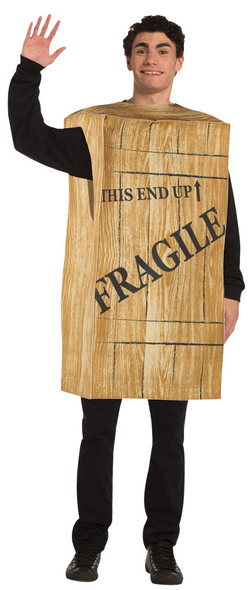 Men's Fragile Crate Adult Costume