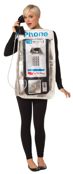 Women's Pay Phone Adult Costume