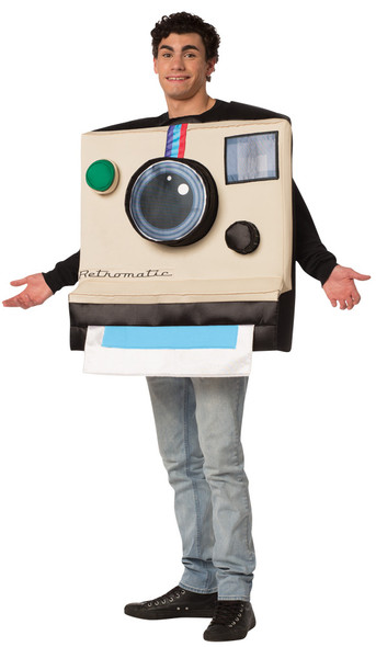 Men's Instant Camera Adult Costume