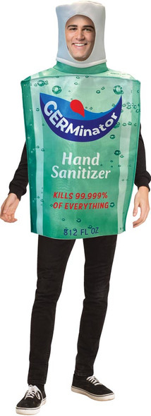 Men's Hand Sanitizer Bottle Adult Costume