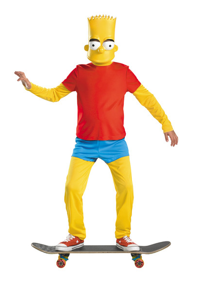 Boy's Bart Simpson Deluxe-The Simpsons Child Costume