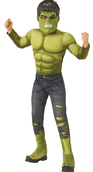 Boy's Deluxe Hulk Child Costume