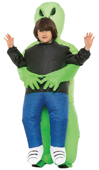 Boy's Alien Inflatable Child Costume