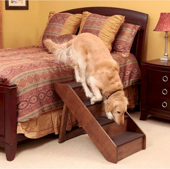 Extra Large Wood Dog Steps