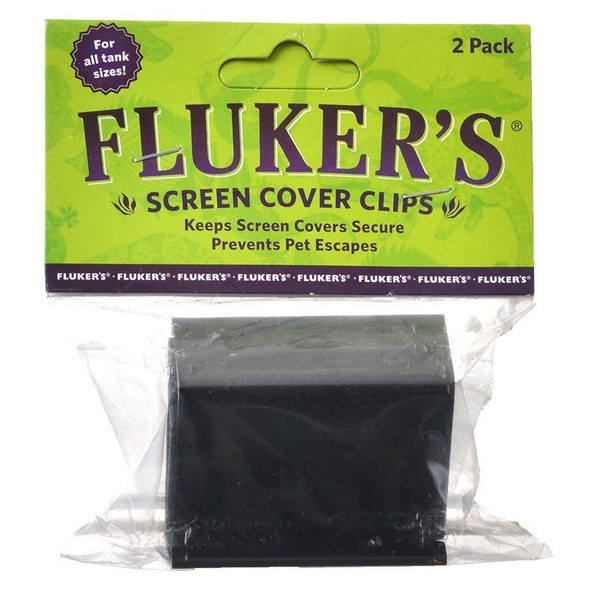 Flukers Screen Cover Clips - Premium (All Tank Sizes)