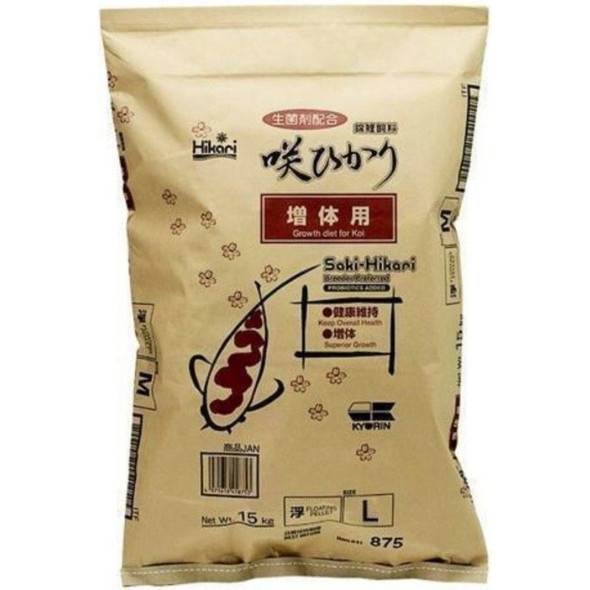 Hikari Saki-Hikari Growth Enhancing Koi Food - Large Pellets - 33 lbs