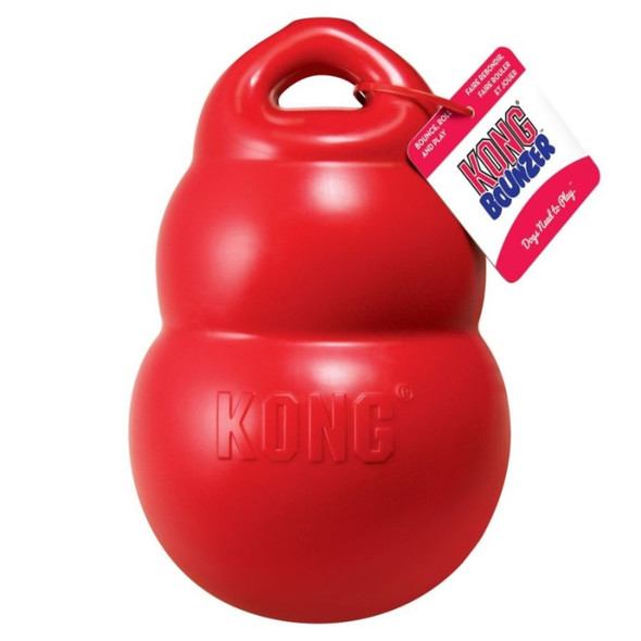 KONG Bounzer - Red - Medium - (3.75"W x 6"H)