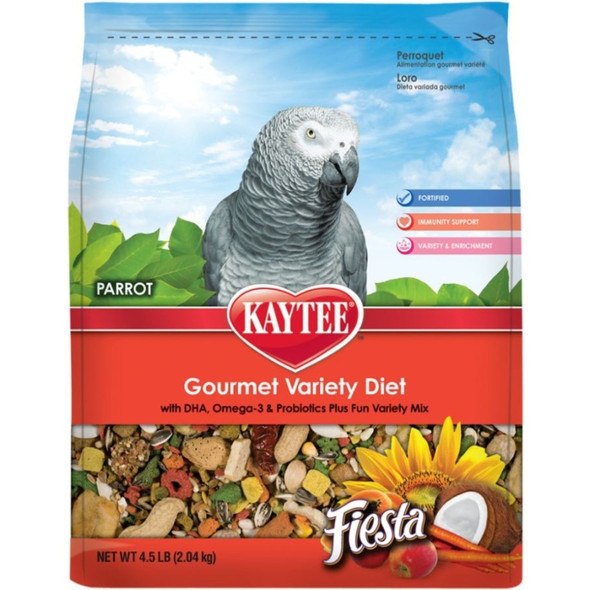 Kaytee Fiesta Max - Parrot Food - 4.5 lbs