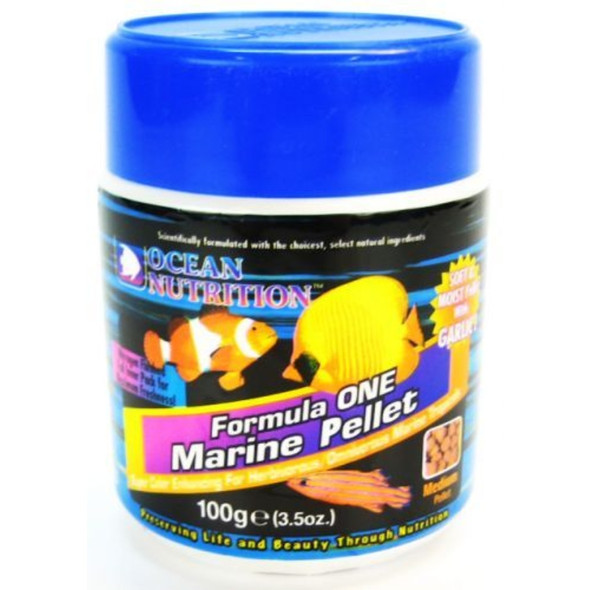 Ocean Nutrition Formula ONE Marine Pellet - Medium - Medium Pellets - 100 Grams