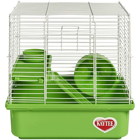 Kaytee My First Home 2-Story Hamster Cage 13.5" x 11" - 4 count