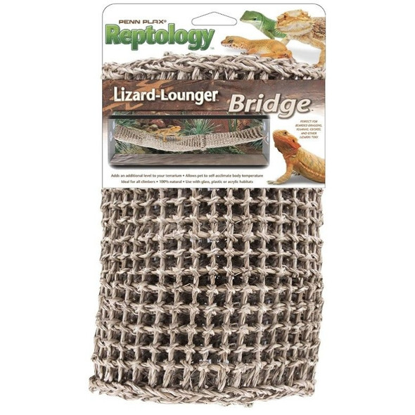 Penn Plax Reptology Lizard-Lounger Bridge - 1 Pack