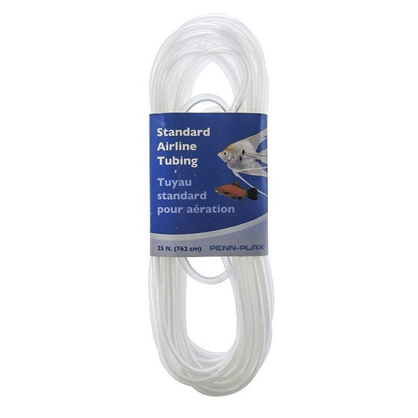 Penn Plax Standard Airline Tubing - 25' Long x 3/16" Diameter