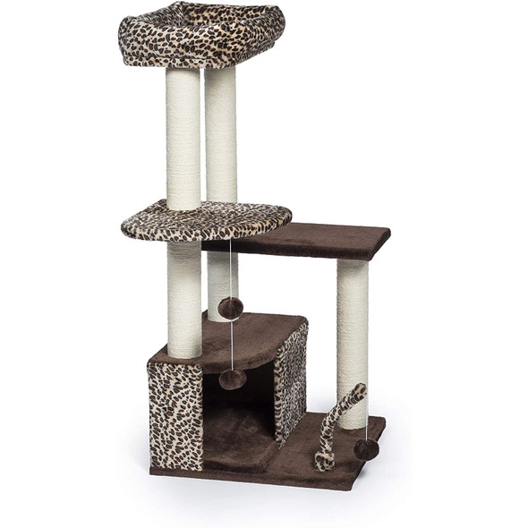 Prevue Pet Products Kitty Power Paws Leopard Lounge