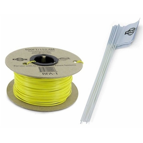 PetSafe Pet Fence Wire and Flag Kit 500 Feet