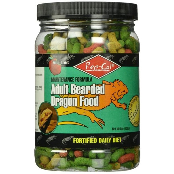 Rep Cal Bearded Dragon Food - 8 oz