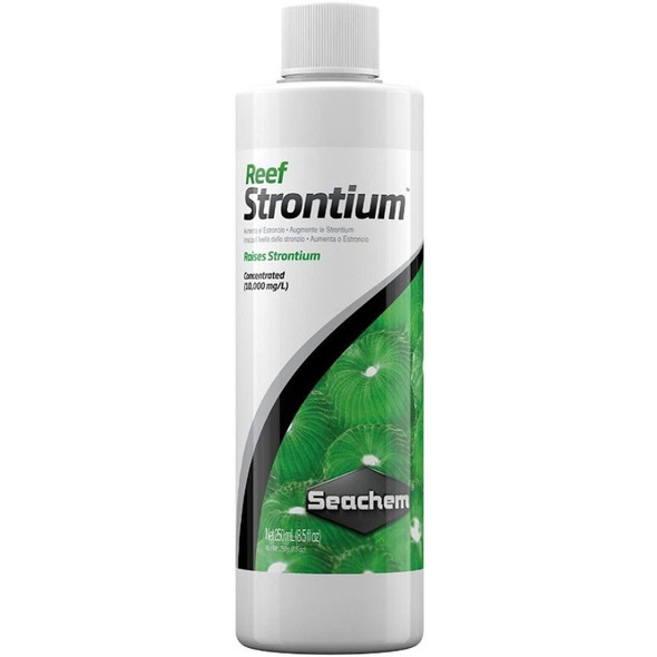 Seachem Reef Strontium Raises Strontium for Aquariums - 8.5 oz