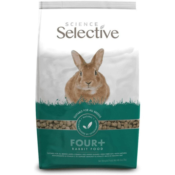 Supreme Science Selective Four+ Rabbit Food - 4.4 lbs