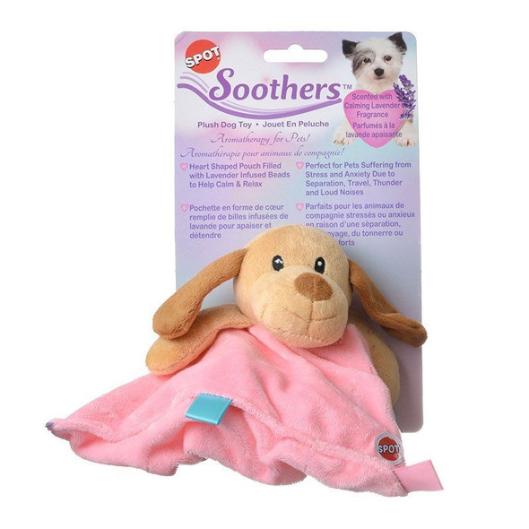 Spot Soothers Blanket Dog Toy - 10" Long - (Assorted Styles)