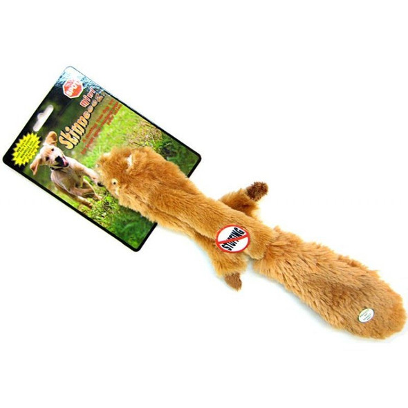 Spot Skinneeez Plush Squirrel Dog Toy - 20" Long