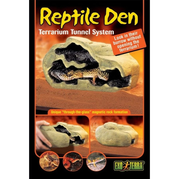 Exo Terra Reptile Den - Medium (9.5"L x 5.5"W x 4.5"H)