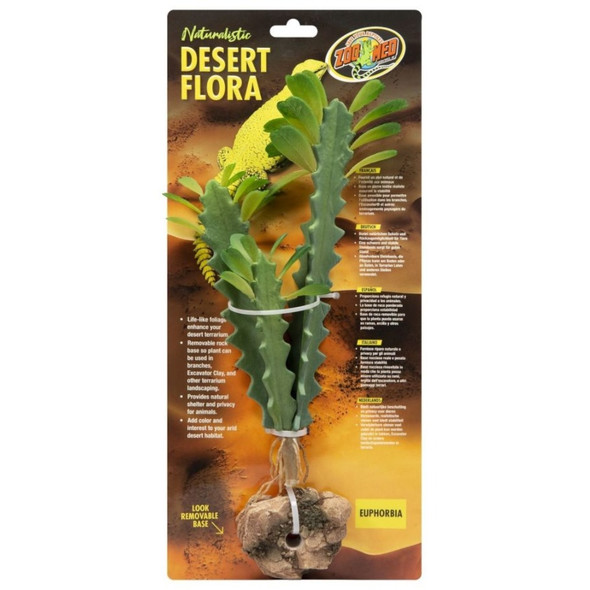 Zoo Med Euphorbia Desert Flora Terrarium Plant - 1 count