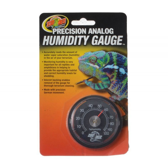 Zoo Med Precision Analog Reptile Humidity Gauge - Analog Reptile Humidity Gauge