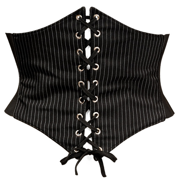 Shop Daisy Corsets Lingerie & Outerwear Corsetry-Lavish Pinstripe Corset Belt Cincher