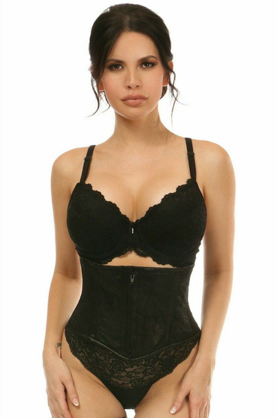 Shop Daisy Corsets Lingerie & Outerwear Corsetry-Lavish Black Lace Mini Cincher