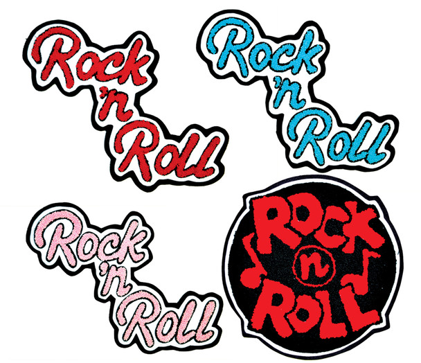 Patch Chenille Rock N Roll Adult