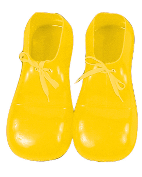 Men's 12" Clown Shoes Adult Yellow