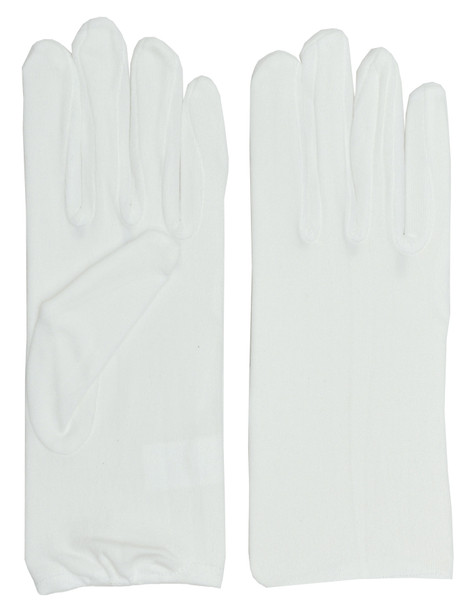 Women's Ladies Nylon Gloves White