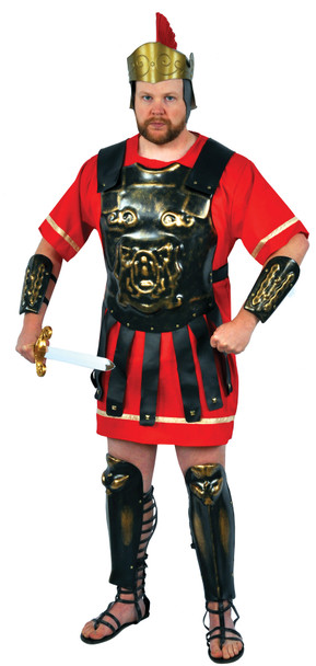 Roman Armor Gold Wash Adult