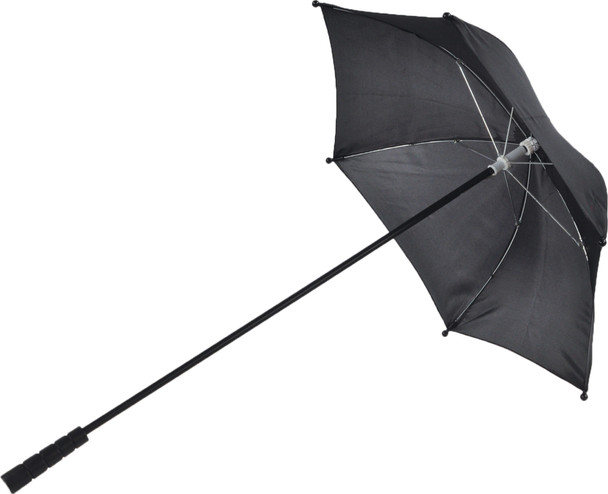 Women's 28" Nylon Parasol Black