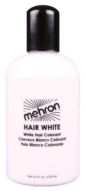 Hair White 4 1/2 oz. Adult