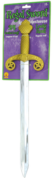Silver Platted Regal Sword Adult