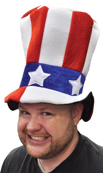 Funky Uncle Sam Hat Adult