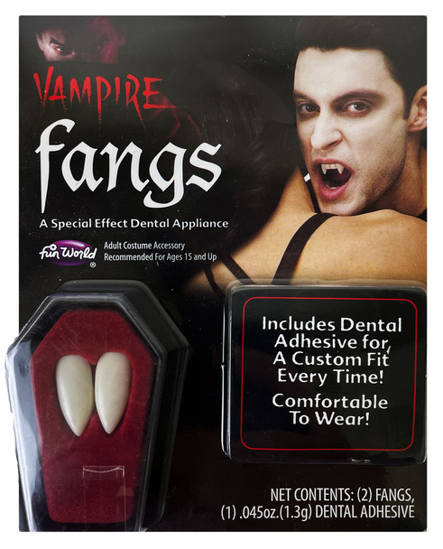 Fangs Dentures Vampire Adult