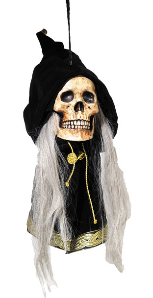 Deluxe Grim Reaper Hanging Skull