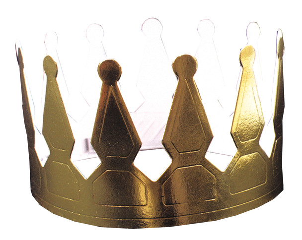 Crowns Gold Foil Adult