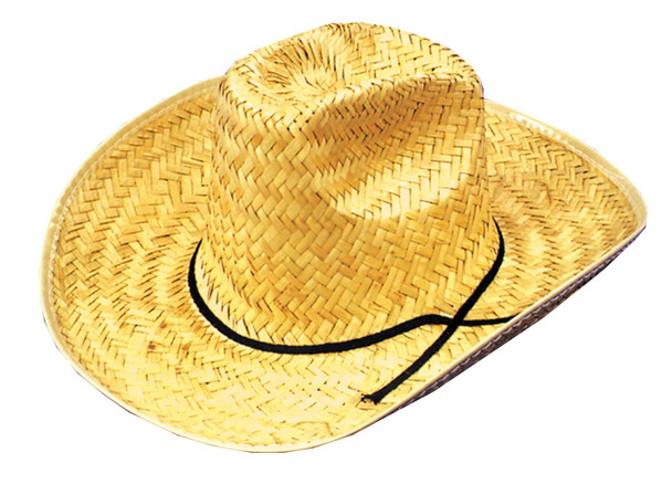 Cowboy Straw Hat Adult