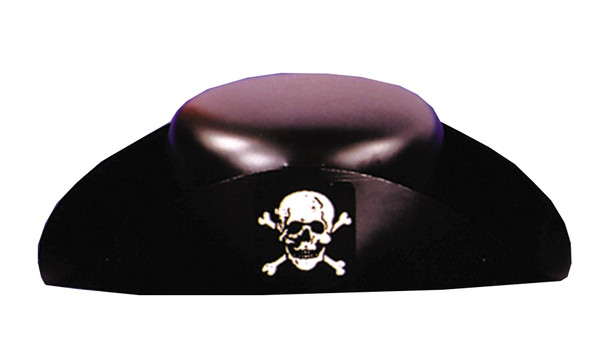 Plastic Pirate Hat Adult