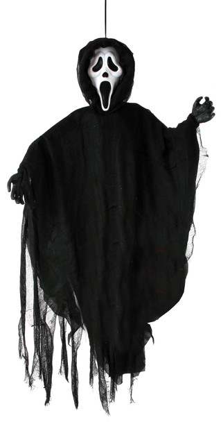 36" Ghost Face Hanging Figure