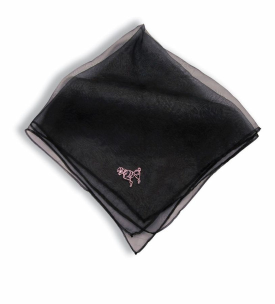Poodle Scarf Black Adult
