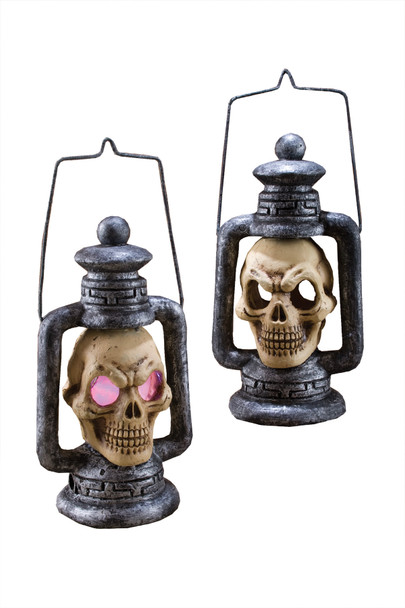 Skull Lantern Light-Up