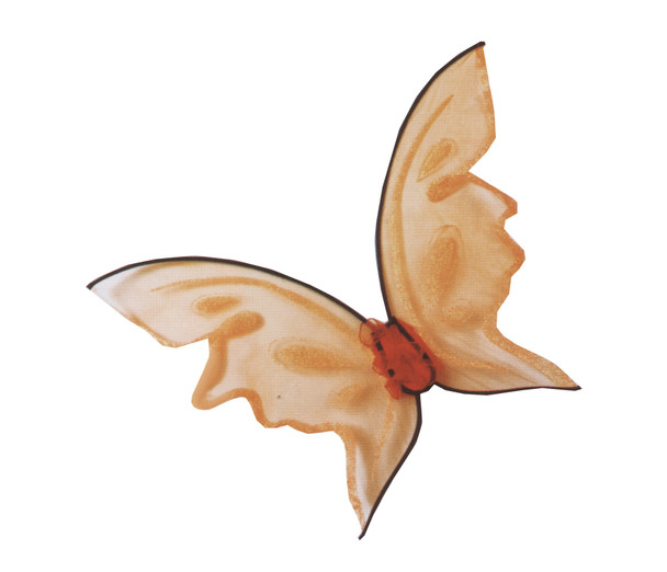 Women's Butterfly Wings Orang Hot Color