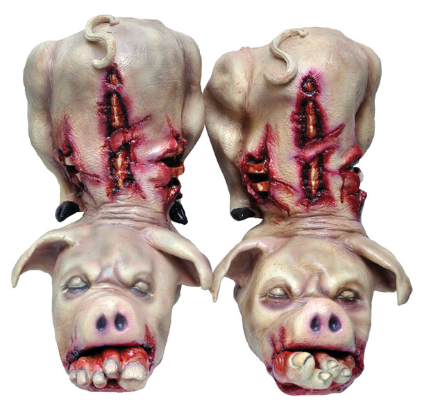 Latex Pig Boots Adult