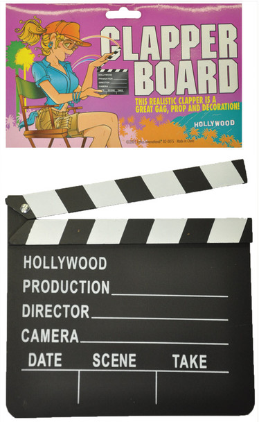 10" X 11" Clacker Hollywood Movie