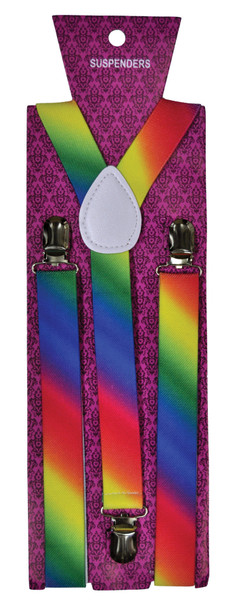 Suspender Rainbow Fade Adult