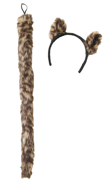 Cougar Ears & Tail Set Adult